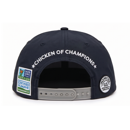 Greener Pastures Chicken | Navy and Silver *Pre-Sale*