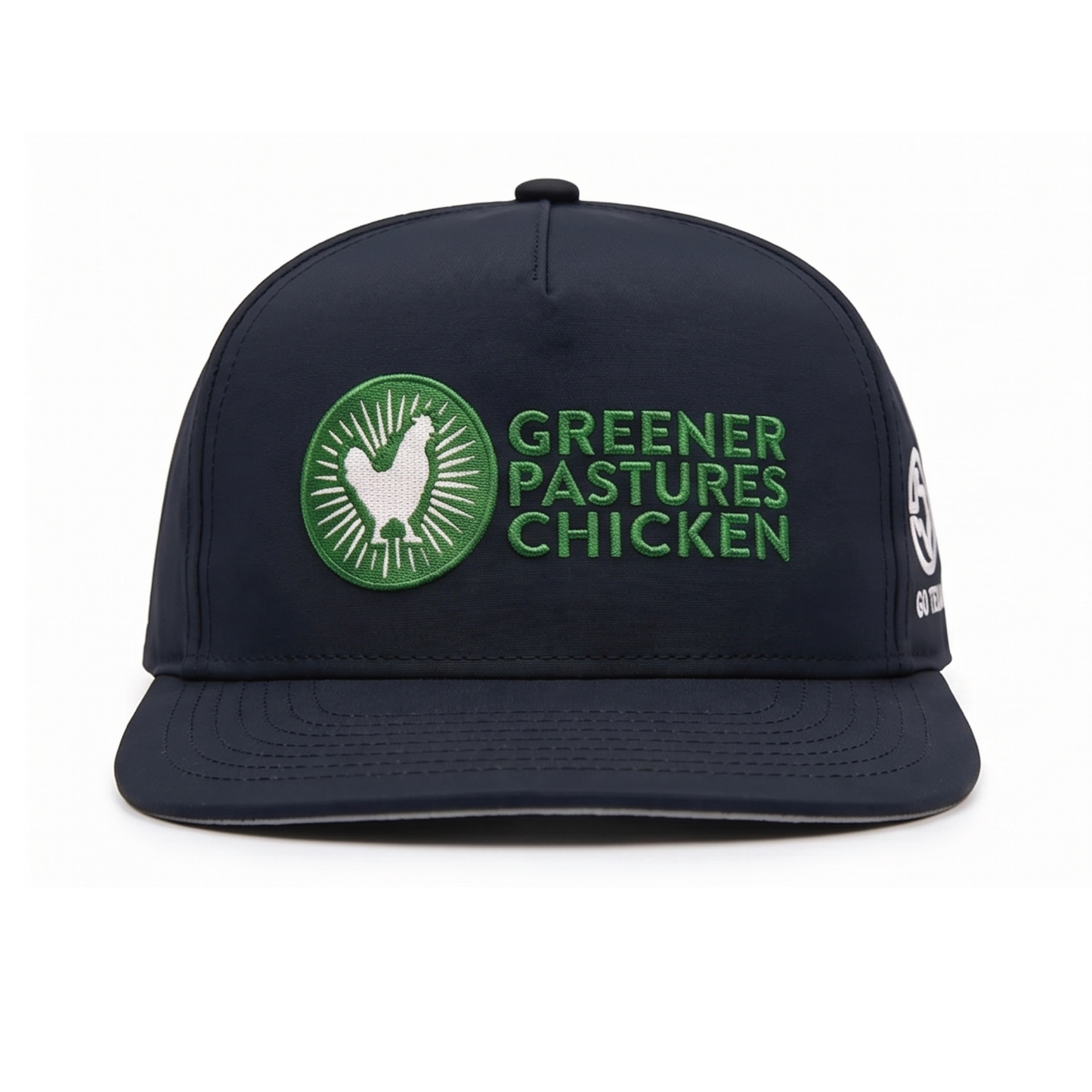 Greener Pastures Chicken | Navy and Silver *Pre-Sale*